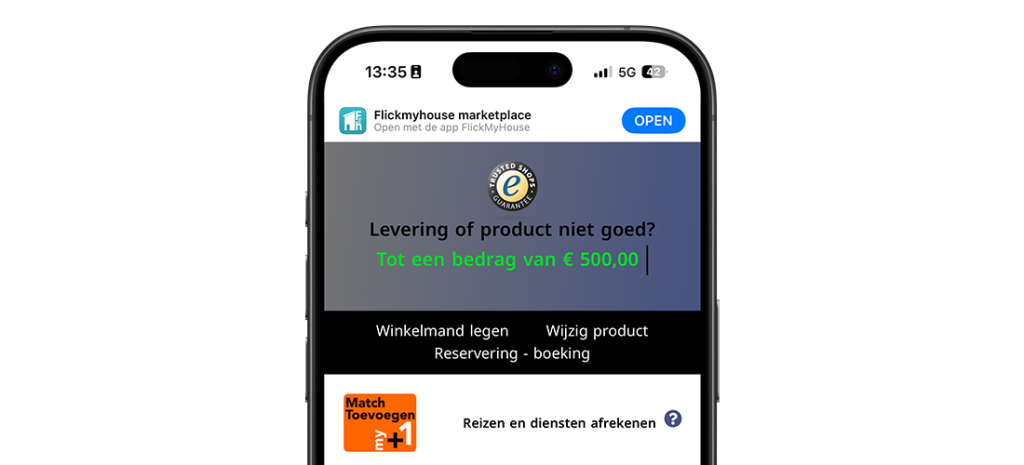 Slimme winkelwagen Flickmyhouse