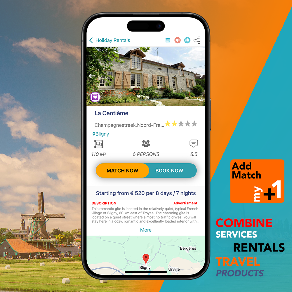 Holiday rentals app